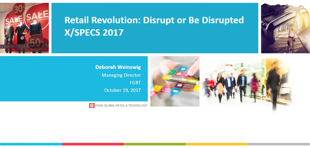 Retail Revolution – Disrupt or Be Disrupted (XSPECS)