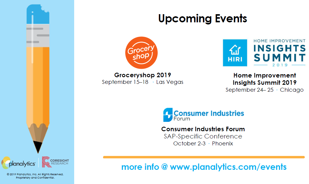 Retail Q2 2019 Recap and Back-to-School Outlook (Planalytics)